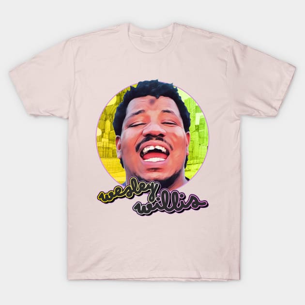 Retro Wesley Willis Visual Tribute T-Shirt by darklordpug